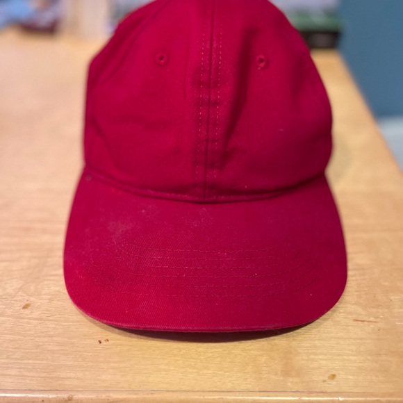 ©️George Scarlet Red Baseball Cap NWOT - Picture 1 of 3